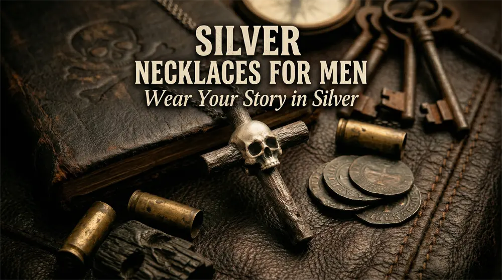Silver Pendant Necklaces for Men – Wear Your Story in Silver