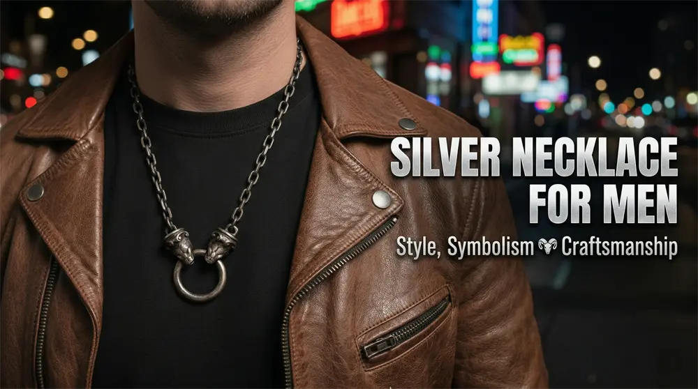 Silver Necklace for Men — Style, Symbolism & Craftsmanship