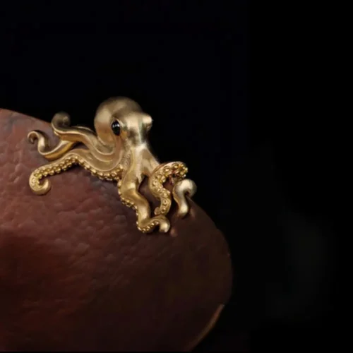 Hammered copper tray