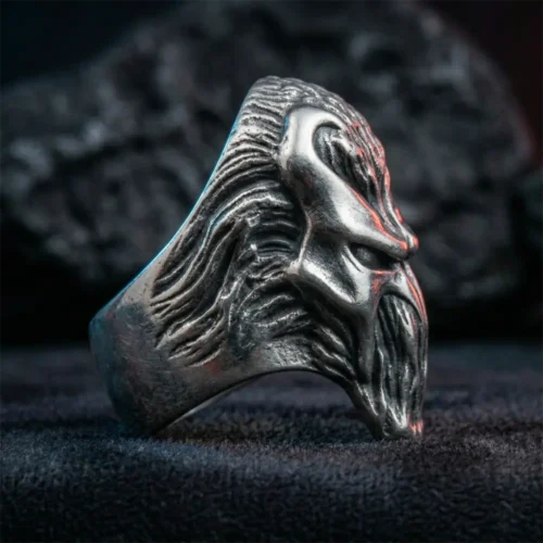 spawn ring gothic demon style statement ring for men