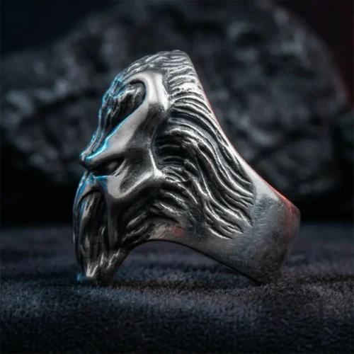 spawn ring gothic demon style statement ring for men