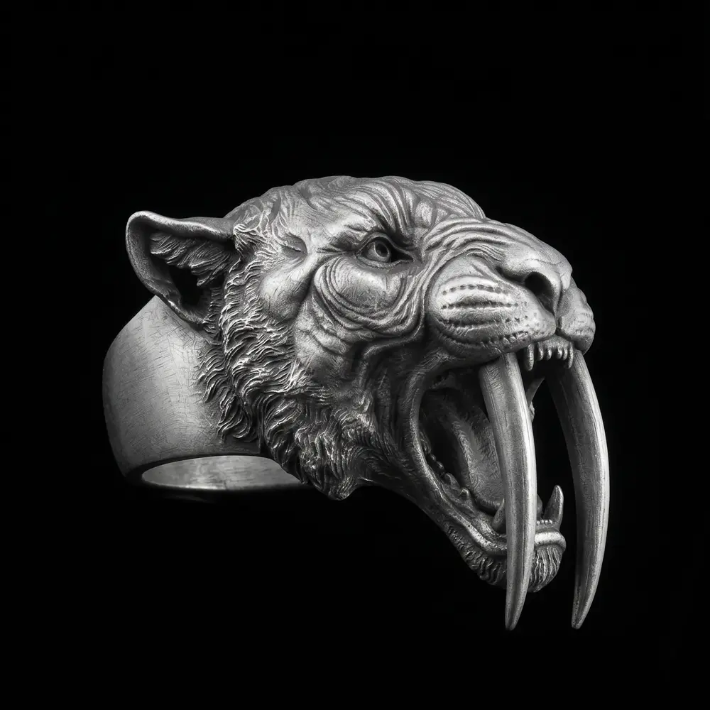 Sabertooth Tiger Ring