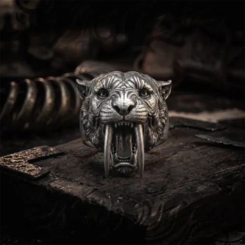 Sabertooth Tiger Ring