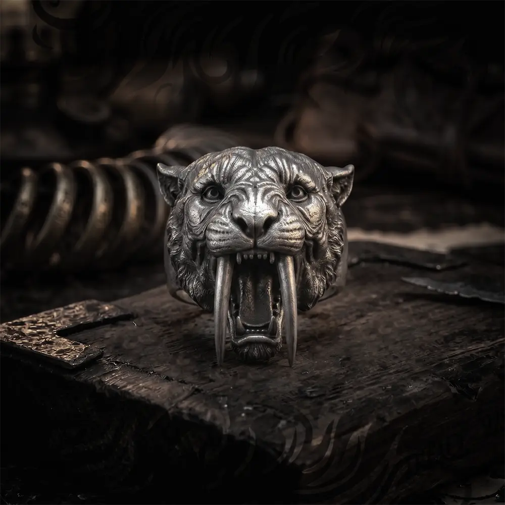Sabertooth Tiger Ring