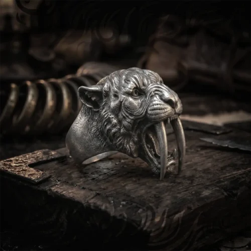 Sabertooth Tiger Ring