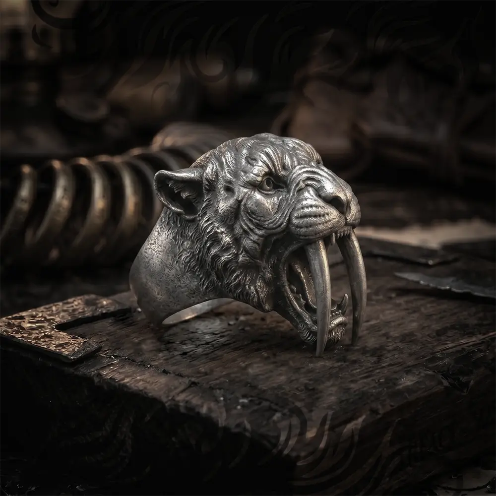 Sabertooth Tiger Ring
