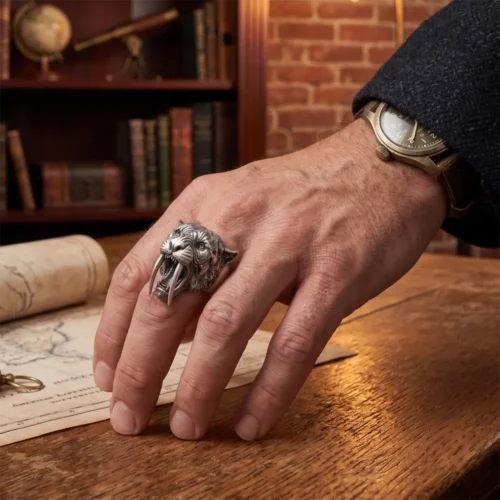 Sabertooth Tiger Ring