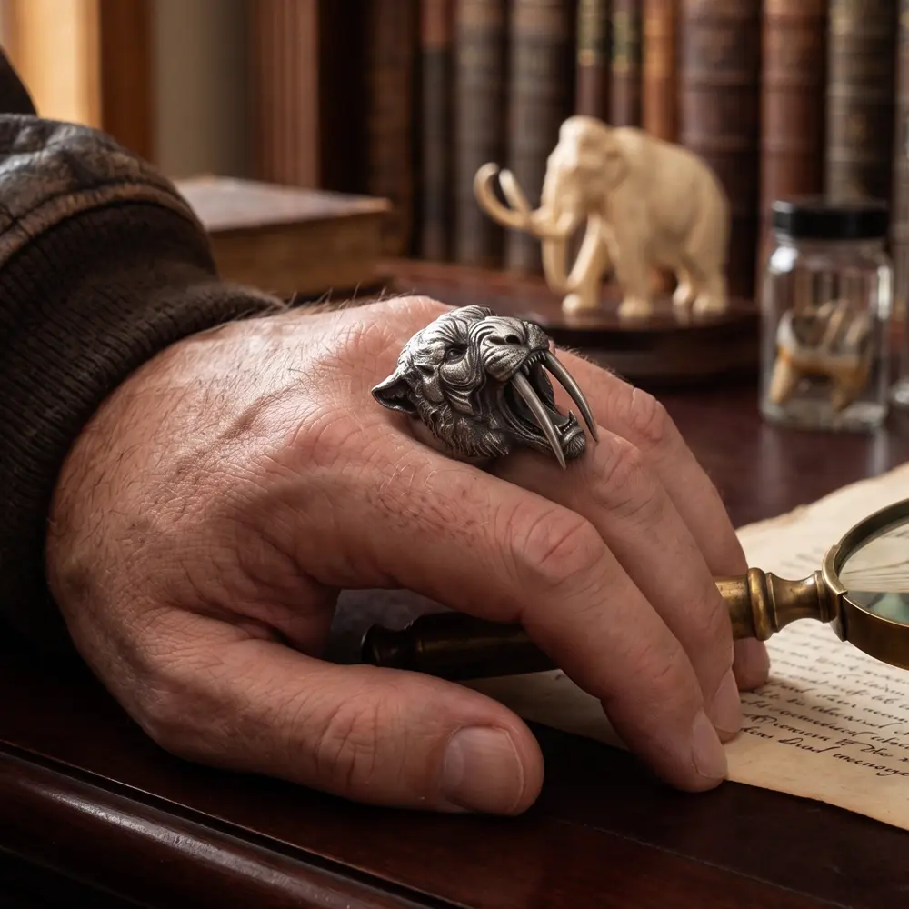 Sabertooth Tiger Ring