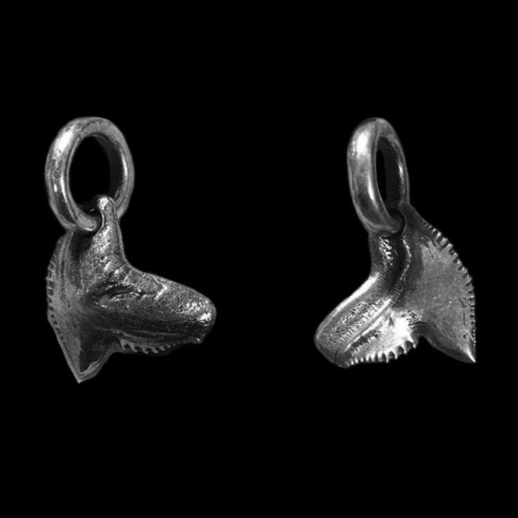 Shark Teeth - 925 Silver Pendant Necklace for Men - Image 3