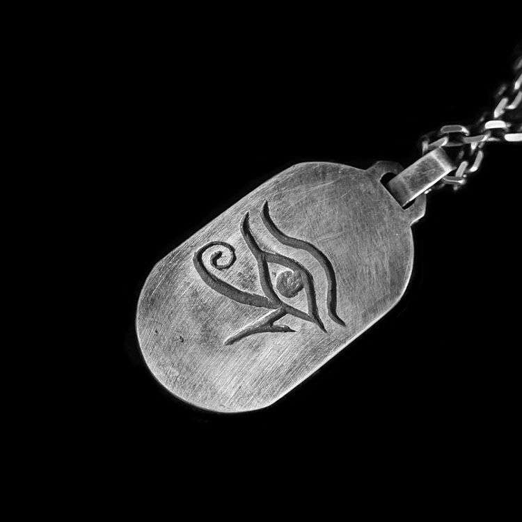 Egyptian Scarab - 925 Silver Pendant Necklace for Men - Image 2