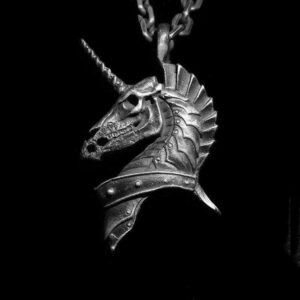 Unicorn Necklace - 925 Sterling Silver Magical Unicorn Pendant Necklace