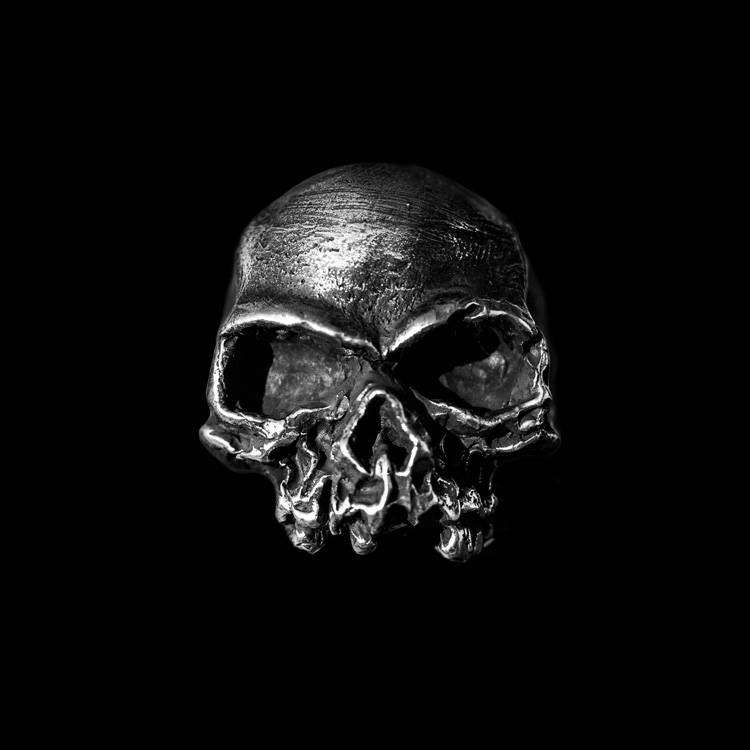 No Jaw Silver Skull Ring - 925 Silver Skull Jewelry