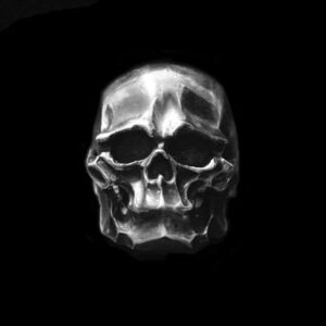 Handmade Skull Ring - 925 Silver Skull Ring for Men