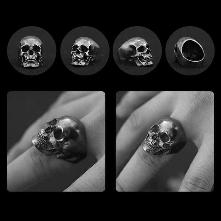 Black Skull Rings are crafted with a commitment to excellence - Image 5