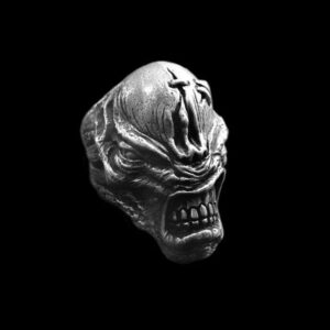 Zombie Ring in 925 Sterling Silver | MENSSKULL