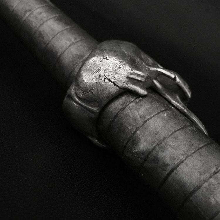 Huge skull ring - The favorite of domineering men - Image 3