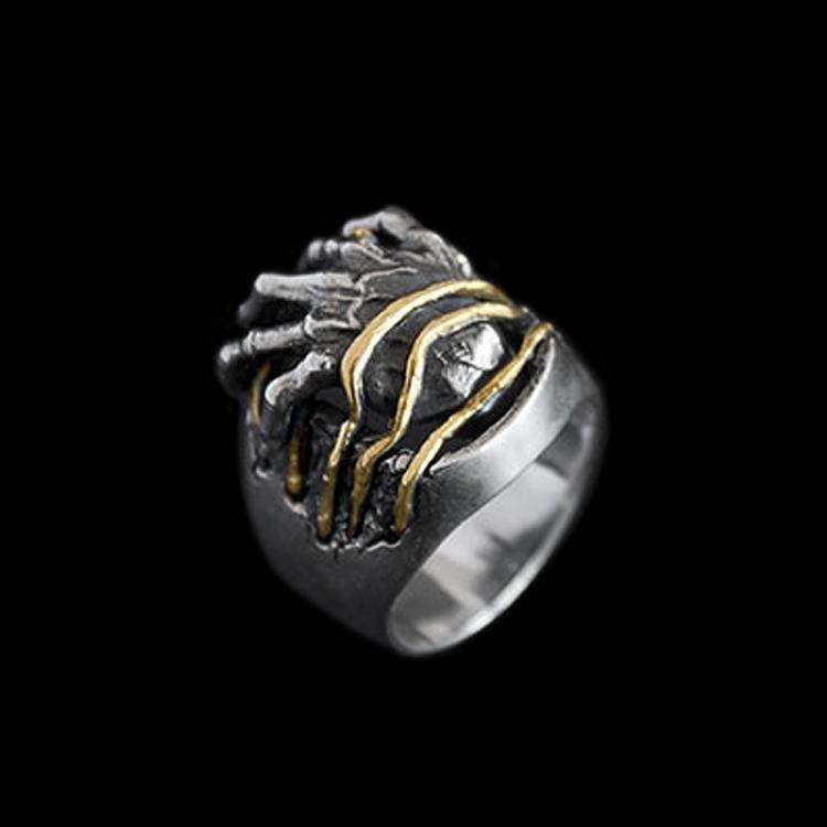 Mens Pinky Breach Ring - 925 Silver Ring for Men - Image 2