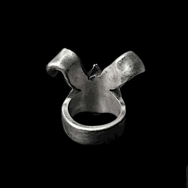 Rogue Rabbit Ring - 925 Silver Ring for Men - Image 4