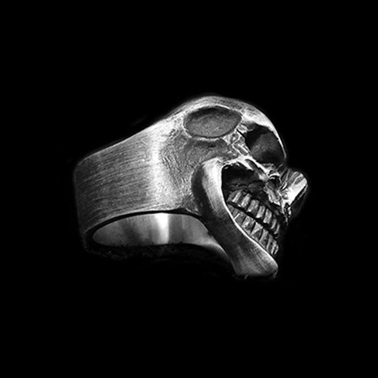 Vampire Coffin Ring - 925 Silver Gothic Ring for Men - Image 3