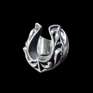 Lucky Horseshoe Ring - 925 Silver Ring for Men