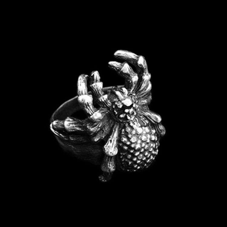 Realistic Spider Ring - 925 Silver Ring for Men - Image 3