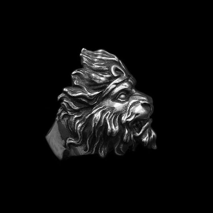 Monkey king ring 925 Sterling silver Monkey rings SSJ194 - Image 3