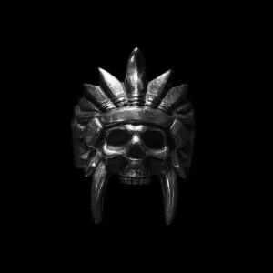 Chieftain Ring 925 Silver Symbol of Strength Leadership