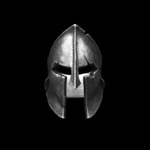 King of spartan helmet ring 925 Silver Sparta Rings SSJ205