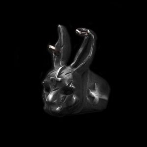 Mashimaro ring 925 Silver Cross rabbit rings