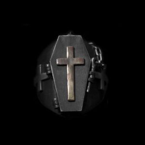 Will Never Change Until Death Skull - 925 Silver Ring for Men