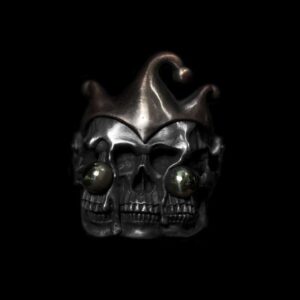 Triple Trickster Skull Ring - 925 Silver Skull Ring