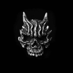 Emperor Skull Ring - 925 Silver Crown Skull Ring