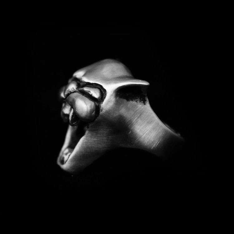 leopard ring Skull Jewelry Silver Skull rings SSJ46