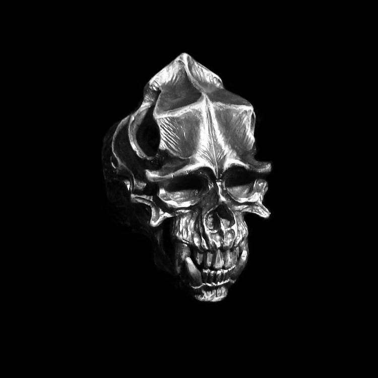 Abnormity skull ring symbol of your unmatched individuality in 925 sterling silver for men