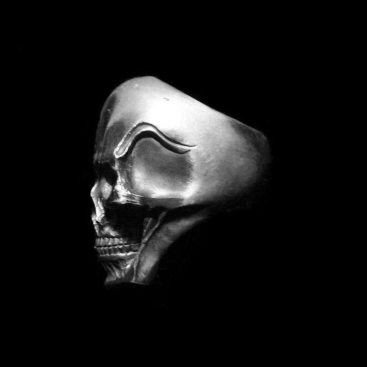 Classic Skull Ring - 925 Silver Skull Ring for Men - Image 3