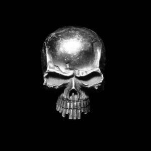 Multi Tooth Skull Ring - 925 Silver Biker Skull Ring