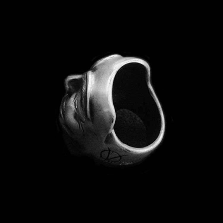 Rebel Symbol Ring - 925 Silver Silver Warrior Ring - Image 6