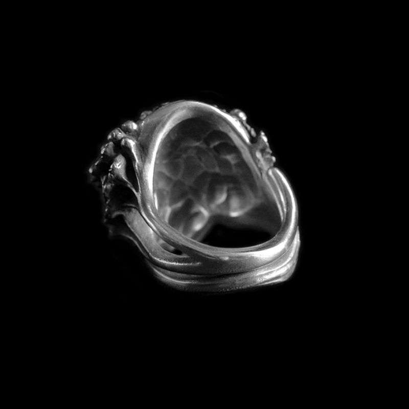 Dont Forget Me ring Original design handmade 925 silver goddess rings - Image 4