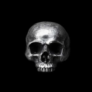 Real Skull Ring - Handmade 925 Silver Skull Ring