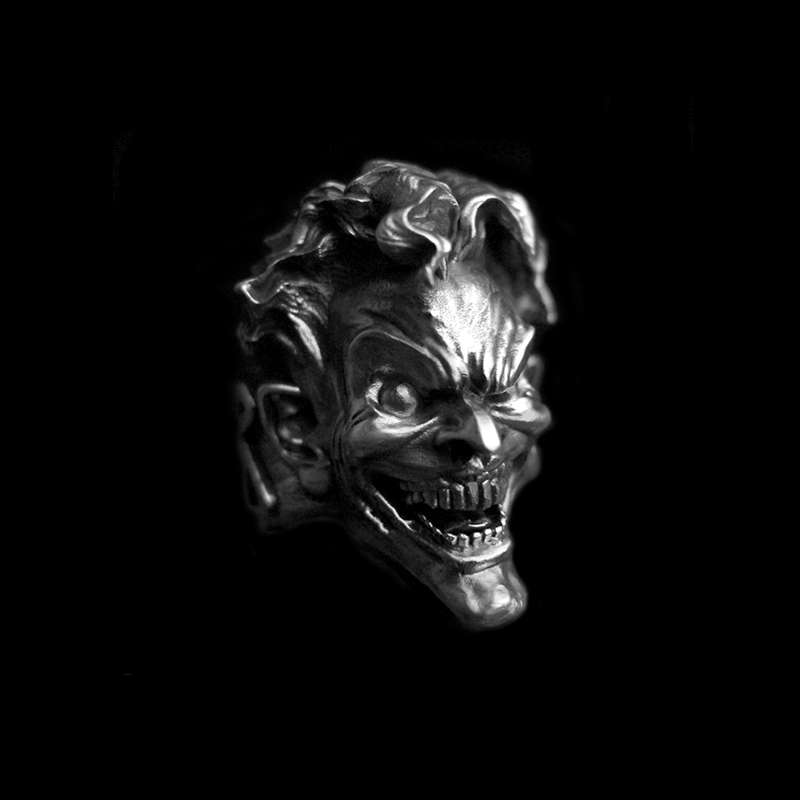 Chaos Clown Ring - 925 Silver Trickster Ring - Image 4