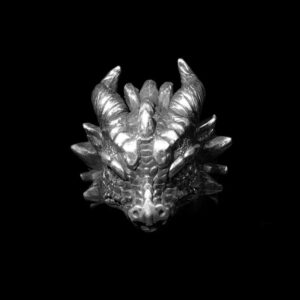 Dragon ring | Fiery dragon ring 925 Silver Dragon rings
