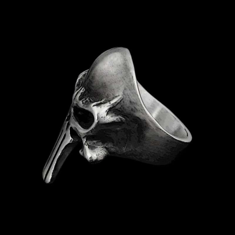 Heavy 925 Silver Skull Ring for Men - Image 13