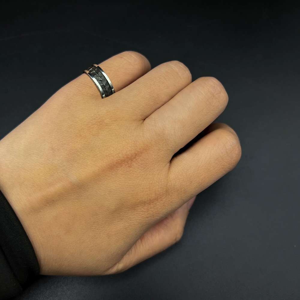 Pinky Skull Ring - 925 Sterling Silver Skull Ring - Image 4