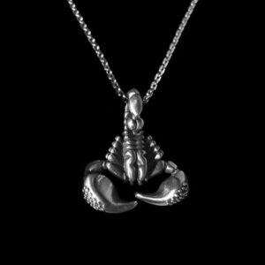 Scorpion Scorponok - 925 Silver Pendant Necklace for Men