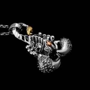 Scorpion Scorponok - 925 Silver Pendant Necklace for Men