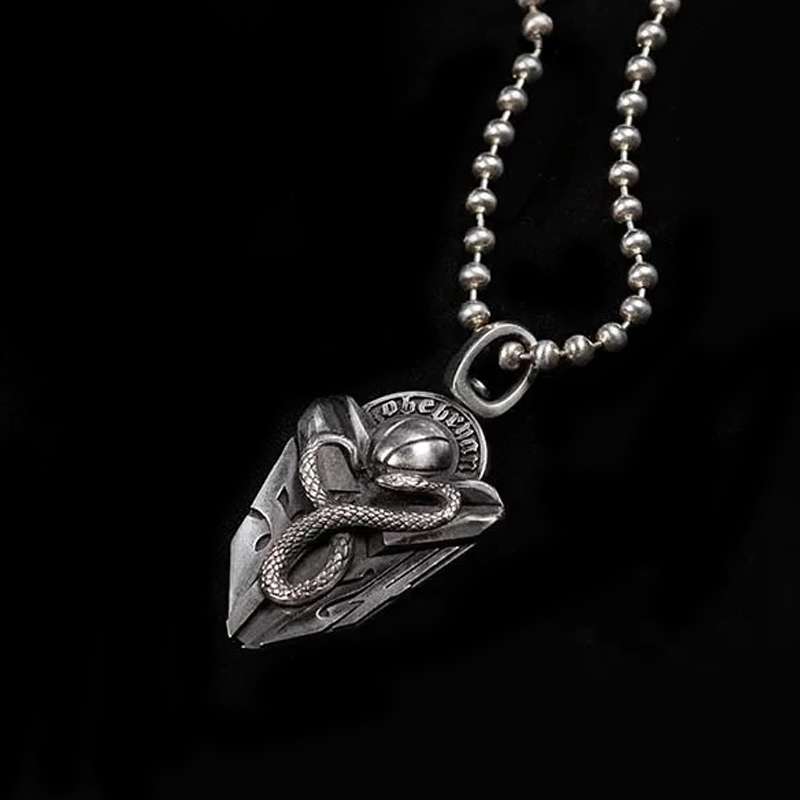 Mamba Tribute Pendant - 925 Silver Pendant Necklace for Men - Image 2