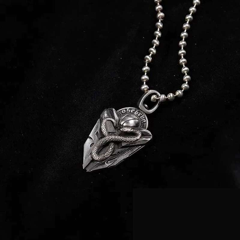 Mamba Tribute Pendant - 925 Silver Pendant Necklace for Men - Image 3