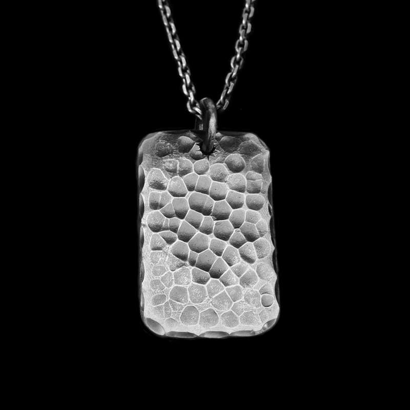 Tiger Head Crater Pendant for Men - 999 Silver Tiger Necklace - Image 2