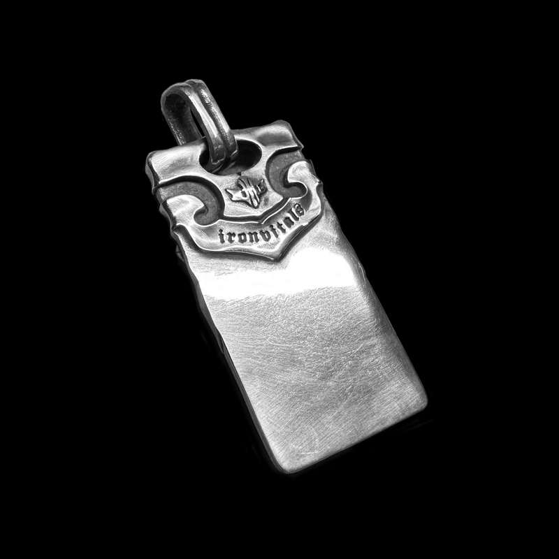 Tiger Head Pendant for Men - 925 Silver Tiger Necklace - Image 3