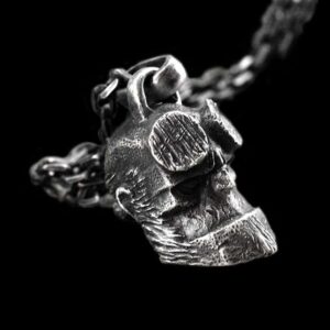 Manga Hell Baron - 925 Silver Pendant Necklace for Men